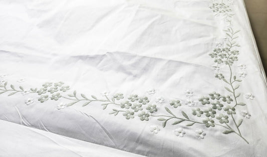 Little Blossom | Crib Sheet (Green)