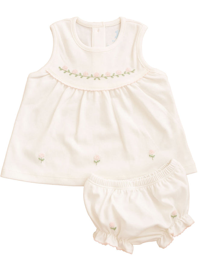 Little Rose | Sleeveless Bloomer Set