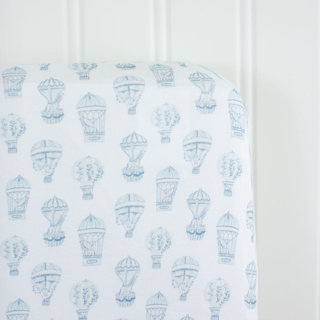 Little Explorer | Blue Changing Pad Sheet