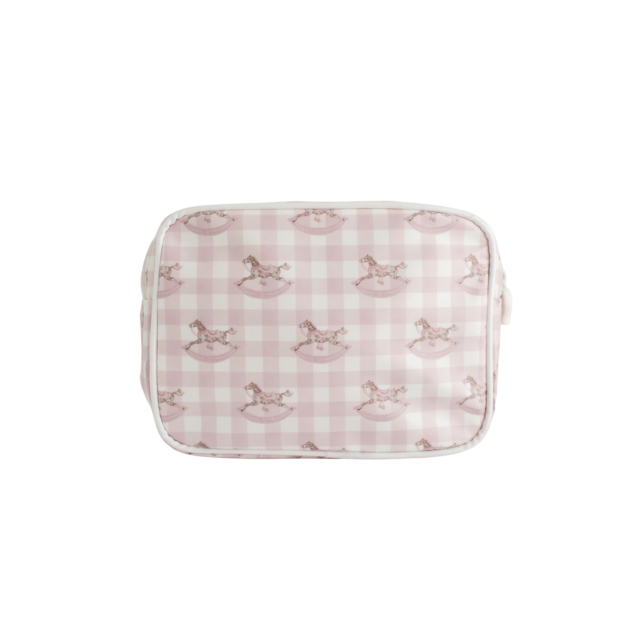 Pony Parlor | Small Cosmetic Pouch (Pink)