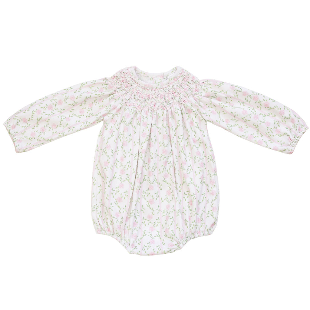Rosy Trellis | Long Sleeve Bubble