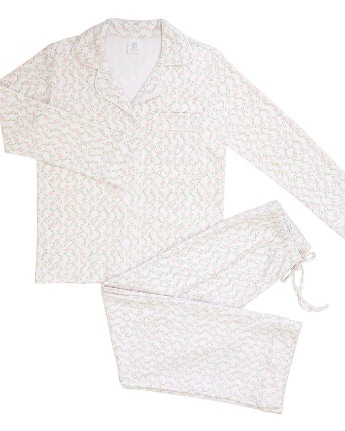 Rosy Trellis | LS Long Pajama Set (Women's)