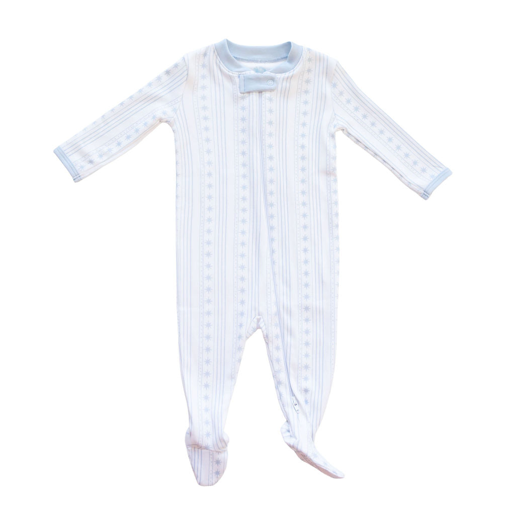 Starlight Stripes | Footie (Blue) (Pre-Order)