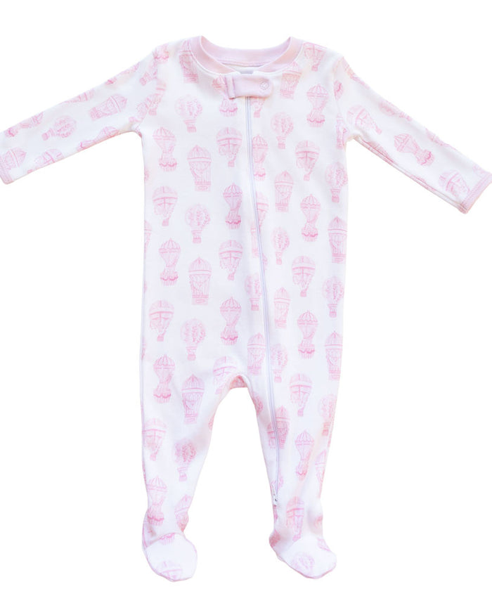 Little Explorer | Footie (Pink)