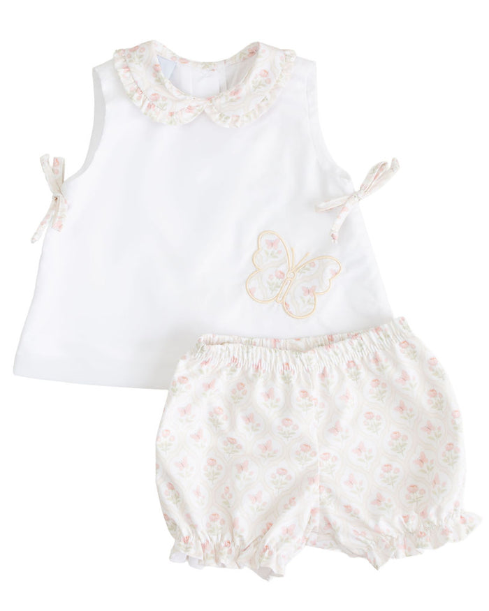 Butterfly Garden | Sleeveless Bloomer Set