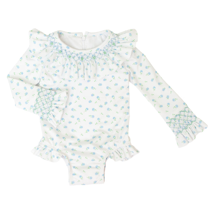 Coastal Blooms | Long Sleeve One Piece