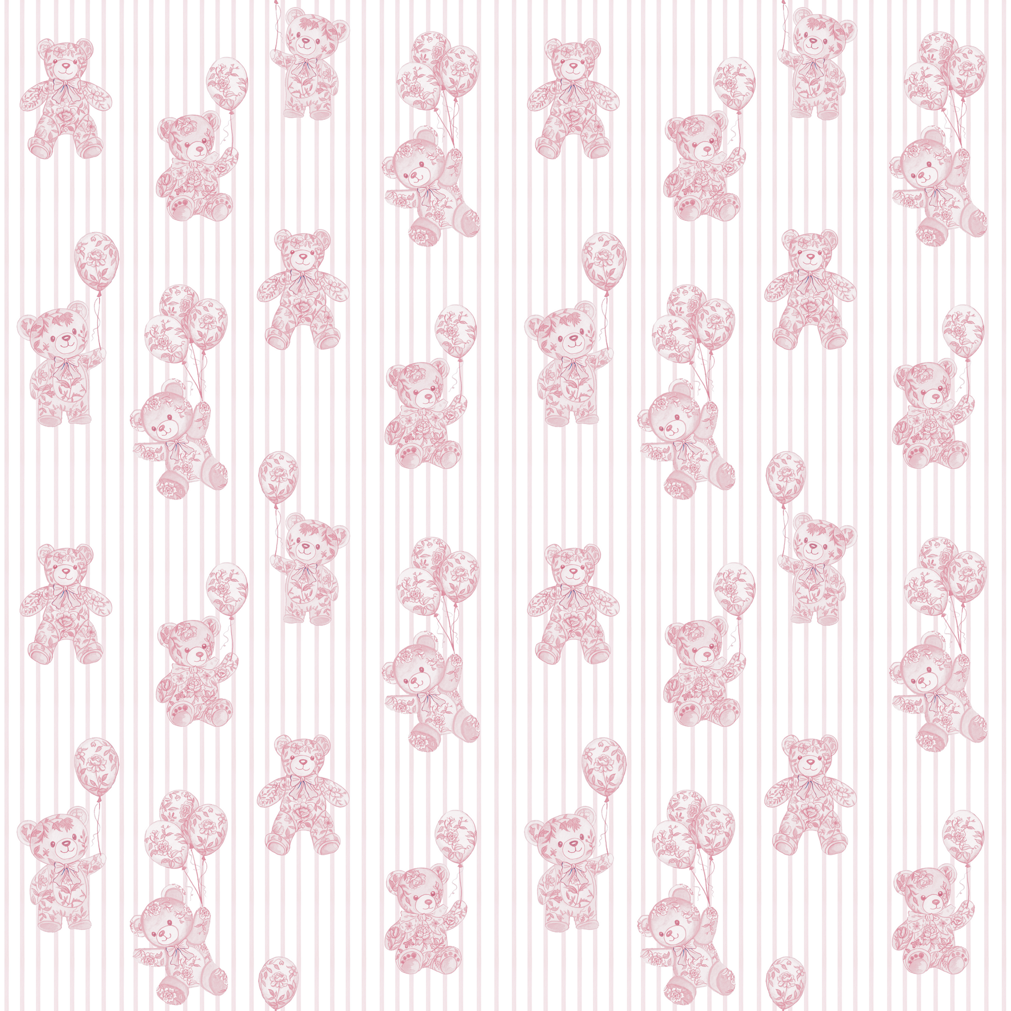 Balloon Voyage  | Digital Print (Pink)