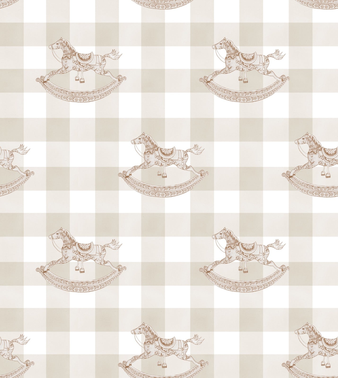 Pony Parlor | Digital Print (Brown)