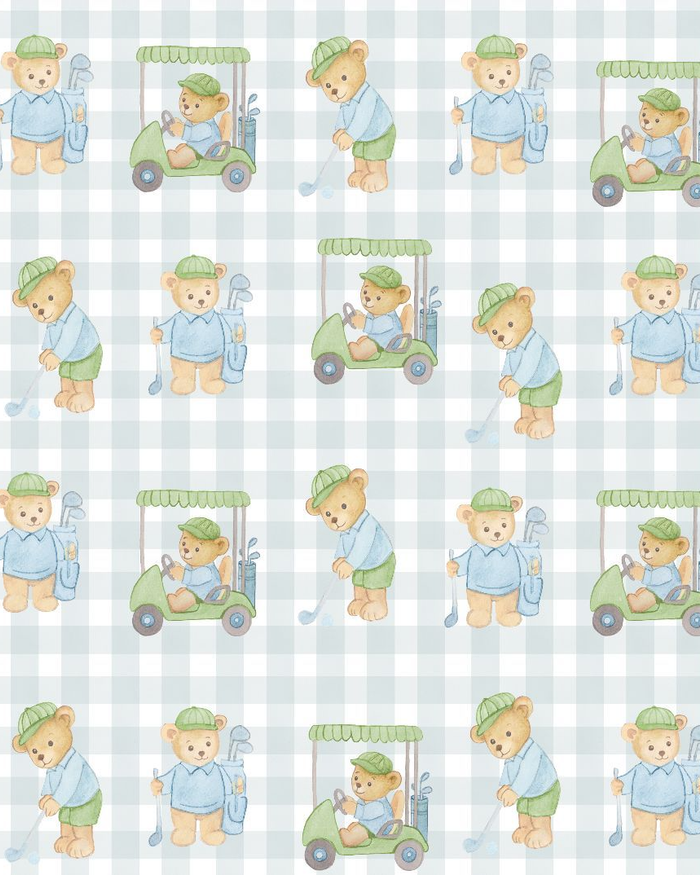 Fairway Friends | Digital Print (Blue)