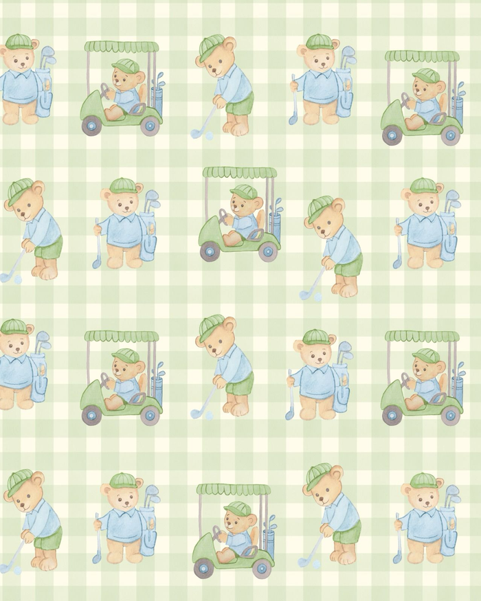 Fairway Friends | Digital Print (Green)