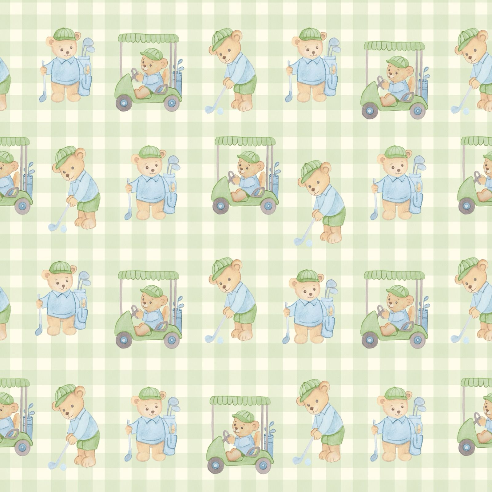 Fairway Friends | Digital Print (Green)