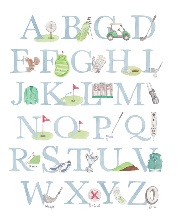 Little Masters ABCs | Digital Print