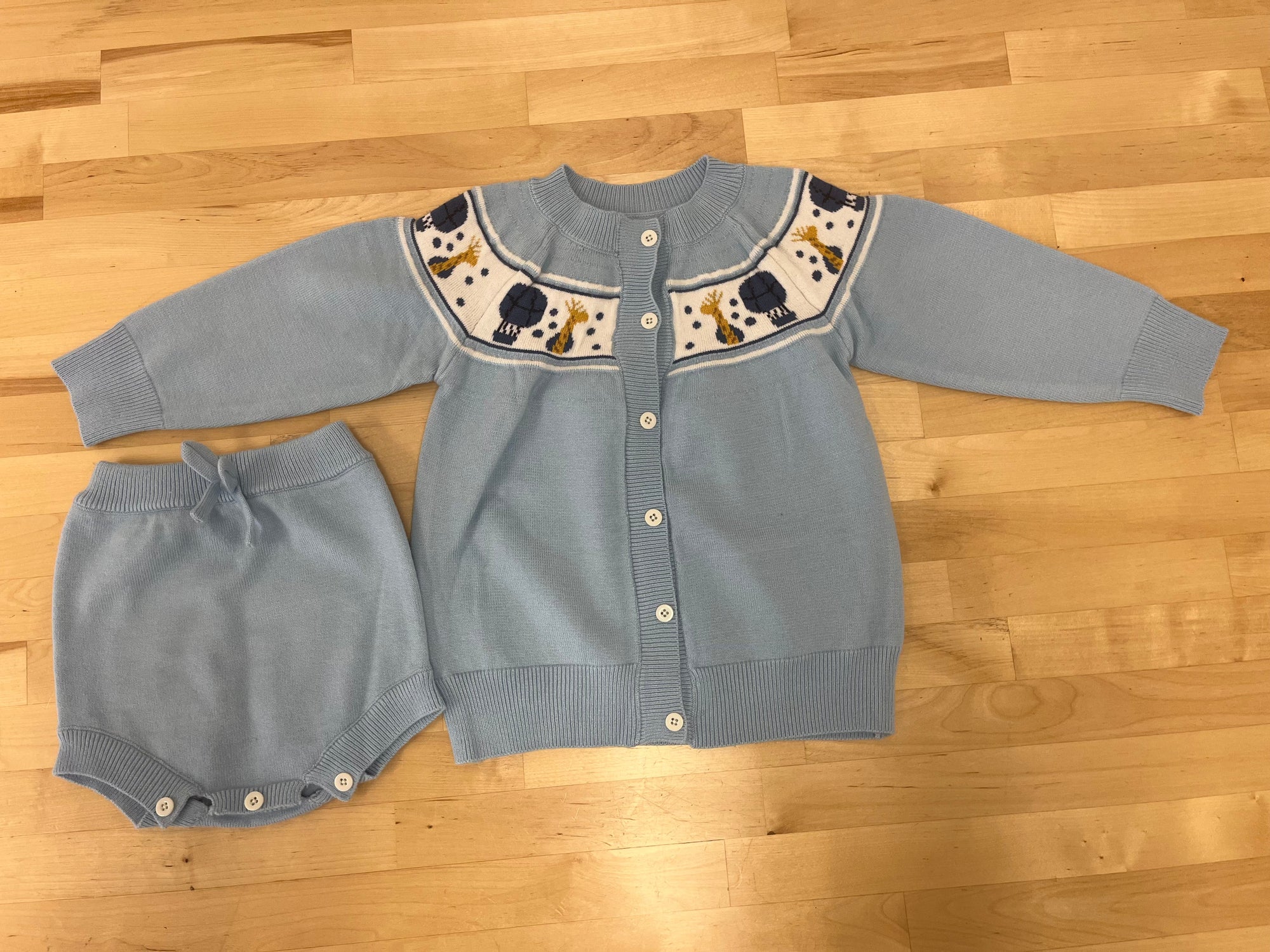 Caridgan Bloomer Set