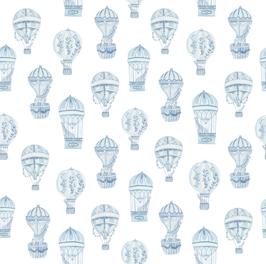 Little Explorer | Baby Long Pajamas (Blue)