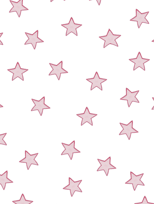 Celestial Linework | Baby Long Pajamas (Pink)