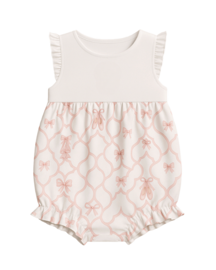 Rosy Ribbons | Sleeveless Bubble