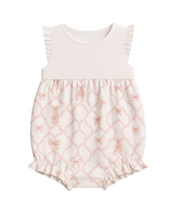 Rosy Ribbons | Sleeveless Bubble