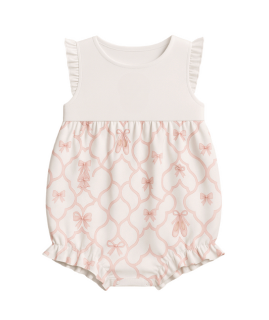 Rosy Ribbons | Sleeveless Bubble
