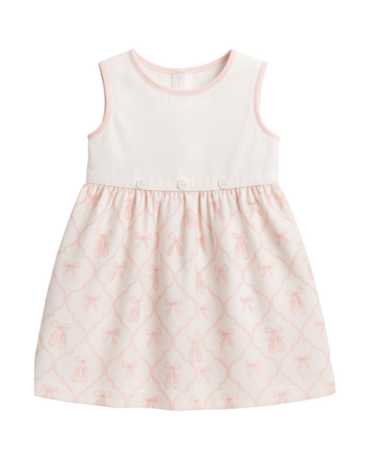 Rosy Ribbons | Sleeveless Dress