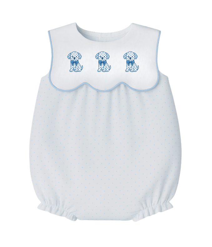 Polka Dot Pups | Sleeveless Bubble