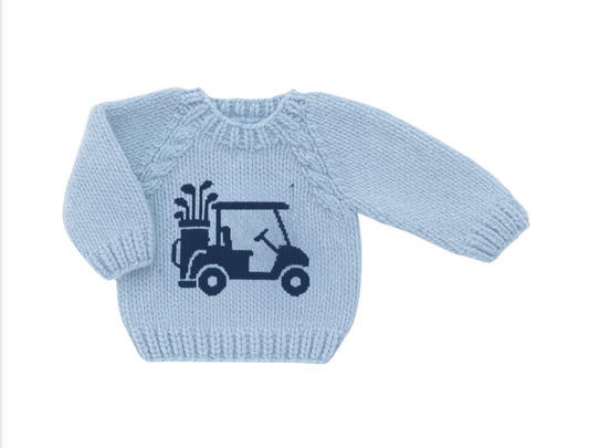 Tee Time | Pullover (Blue)