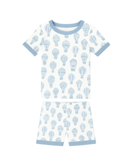Little Explorer | Short Pajamas (Blue)