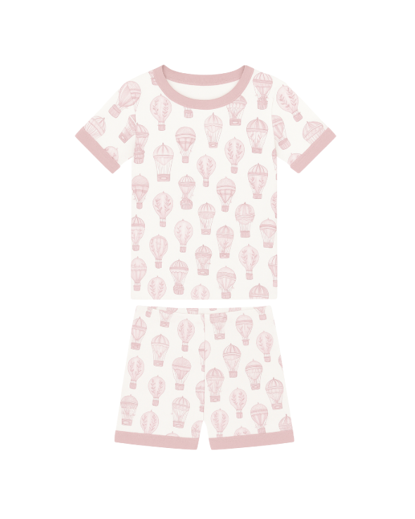 Little Explorer | Short Pajamas (Pink)