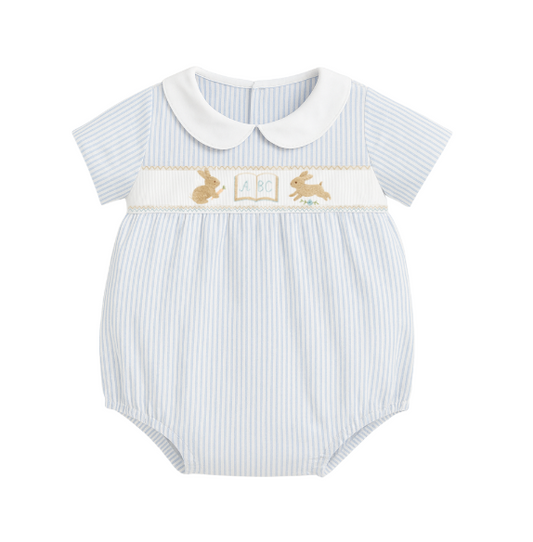 Reading Rabbits | Short Sleeve Bubble