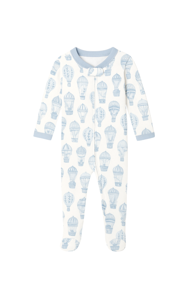 Little Explorer | Footie (Blue)