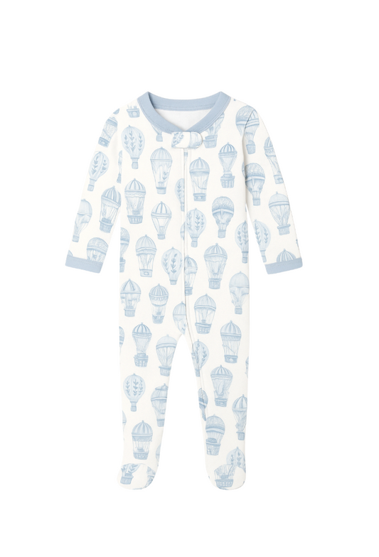 Little Explorer | Footie (Blue)