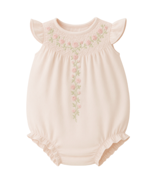 Tiny Trellis | Flutter Sleeve Bubble