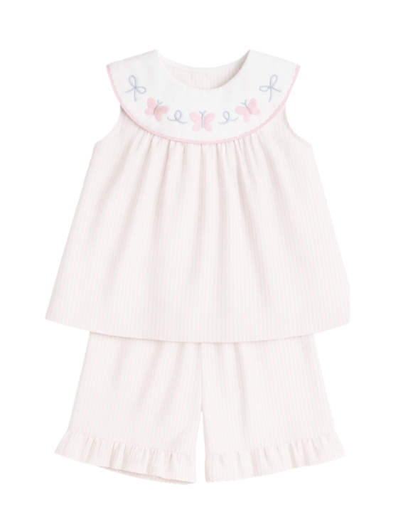 Petite Flutter | Sleeveless Bloomer Set
