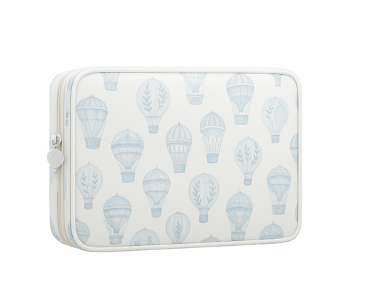 Little Explorer | Large Cosmetic Pouch (Blue)