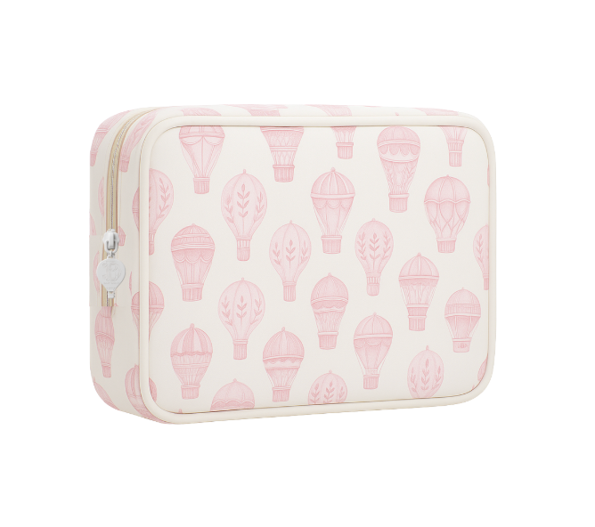 Little Explorer | Large Cosmetic Pouch (Pink)