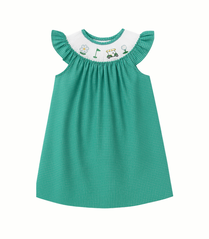 Little Golfer | Flutter Sleeve Dress