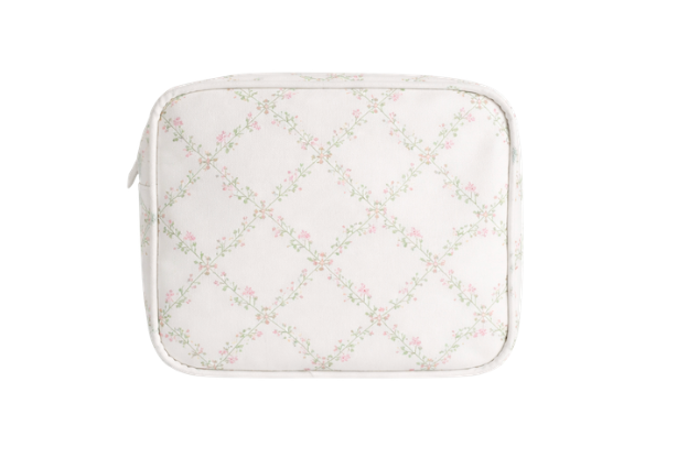 Rosy Trellis | Small Cosmetic Pouch