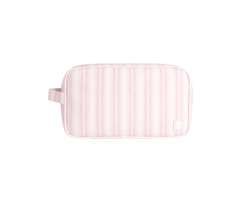 Pink Stripe | Dopp Bag