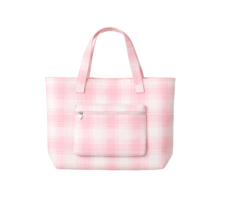 Pink Plaid | Tote