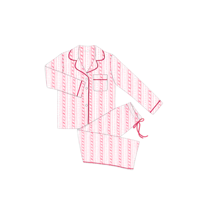 Peppermint Parade | LS Long Pajama Set (Women's) (Pre-Order)