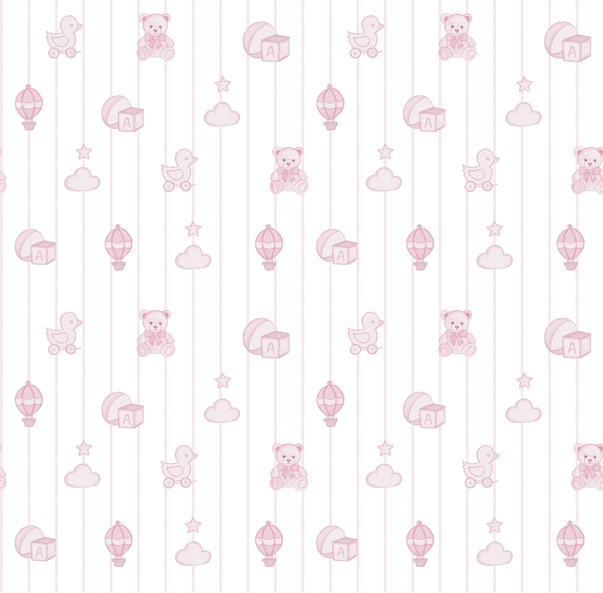Toybox Tales | Digital Print (Pink)