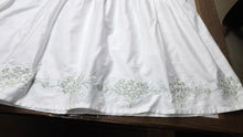 Little Blossom | Crib Skirt (Green) thumbnail 2