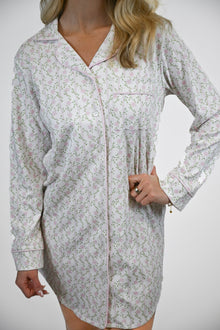 Rosy Trellis | Sleep Shirt (Women's) thumbnail 5