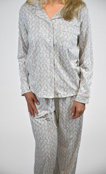Rosy Trellis | LS Long Pajama Set (Women's) thumbnail 5