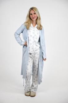 Blue Scalloped | Robe (Women's) thumbnail 4