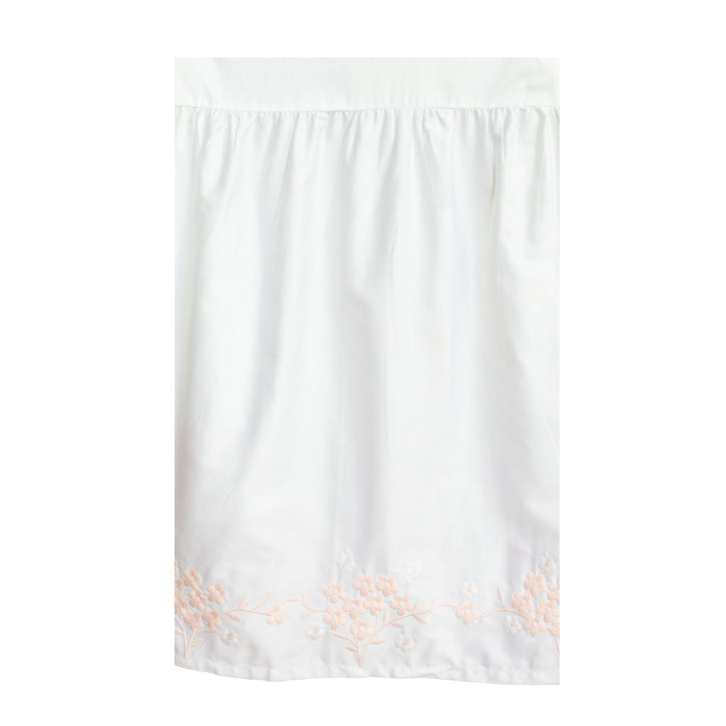 Little Blossom | Crib Skirt (Pink)