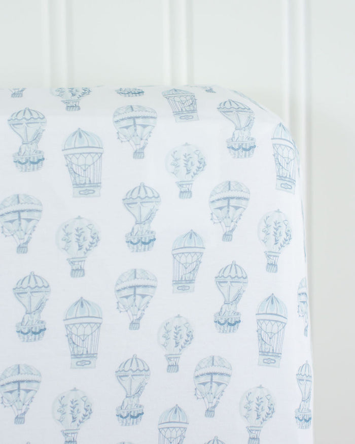 Little Explorer | Blue Changing Pad Sheet