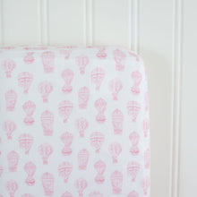 Little Explorer | Pink Crib Sheet thumbnail 2