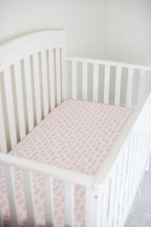 Little Explorer | Pink Crib Sheet thumbnail 4