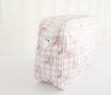 Pony Parlor | Large Cosmetic Pouch (Pink) thumbnail 3