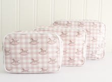 Pony Parlor | Large Cosmetic Pouch (Pink) thumbnail 4